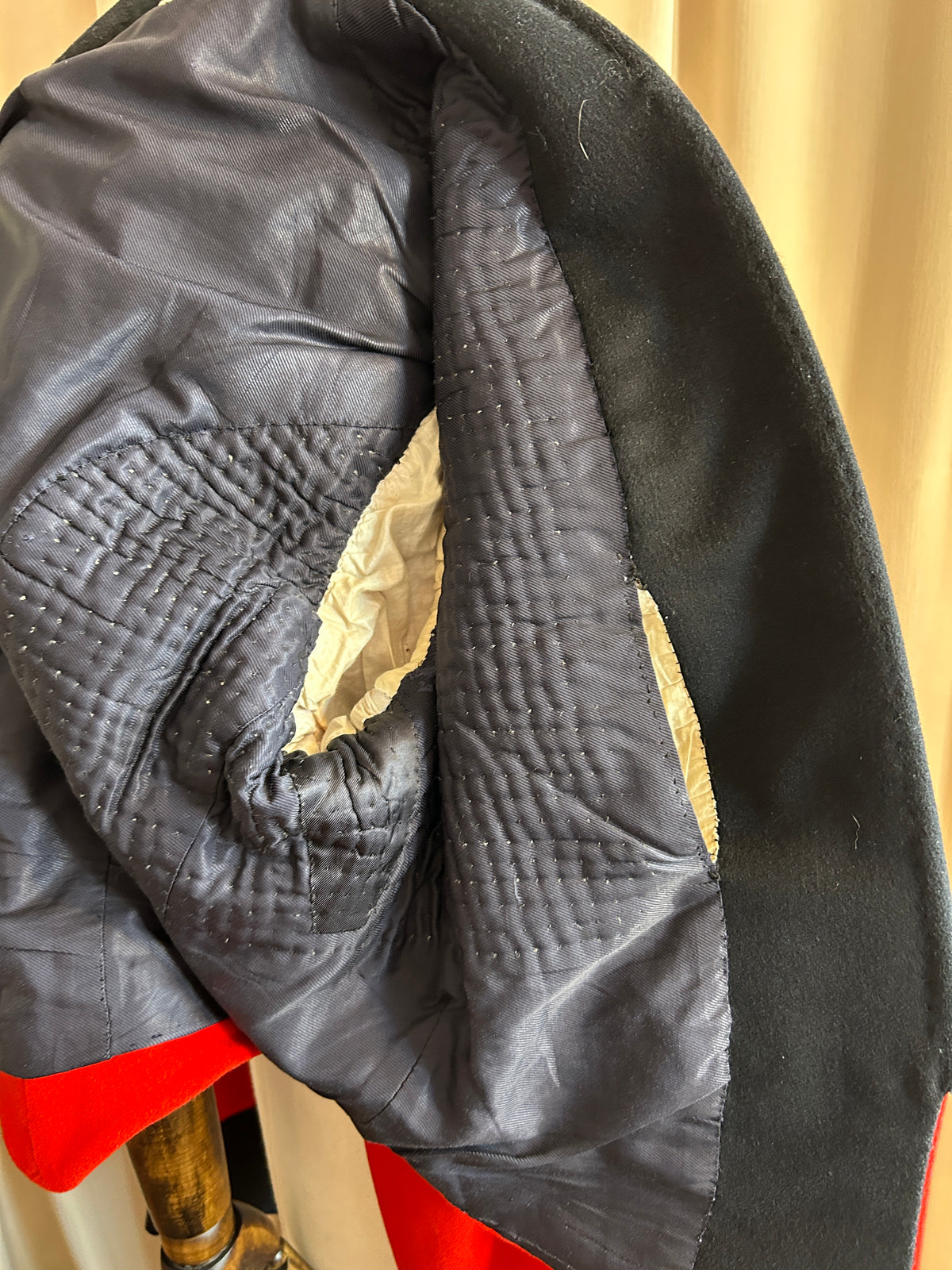 Red Military Blazer