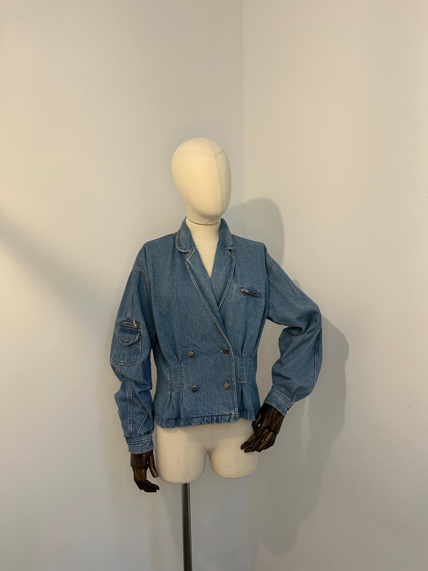 1980s denim jacket