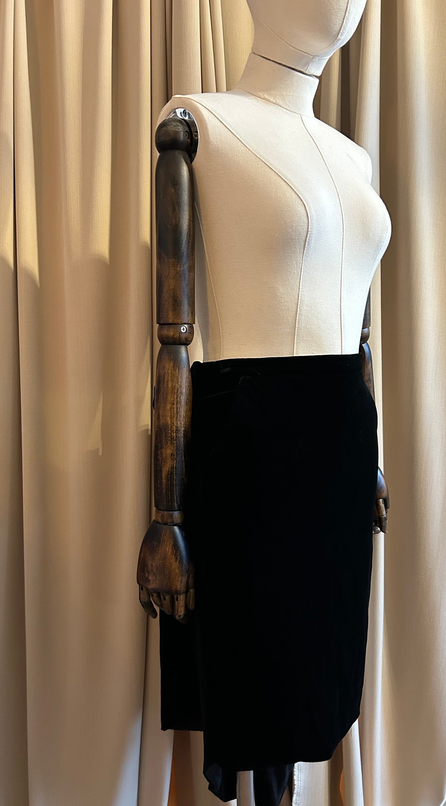 Jean Paul Gaultier Velvet Skirt