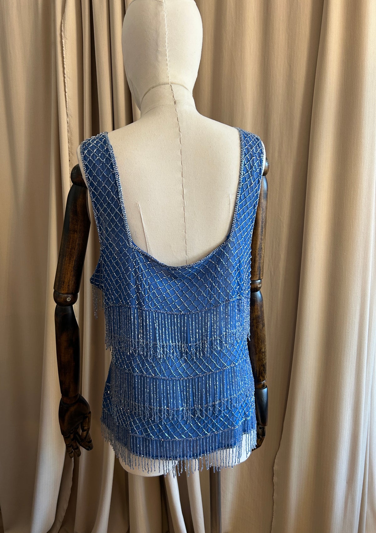 Boxy Beaded Top
