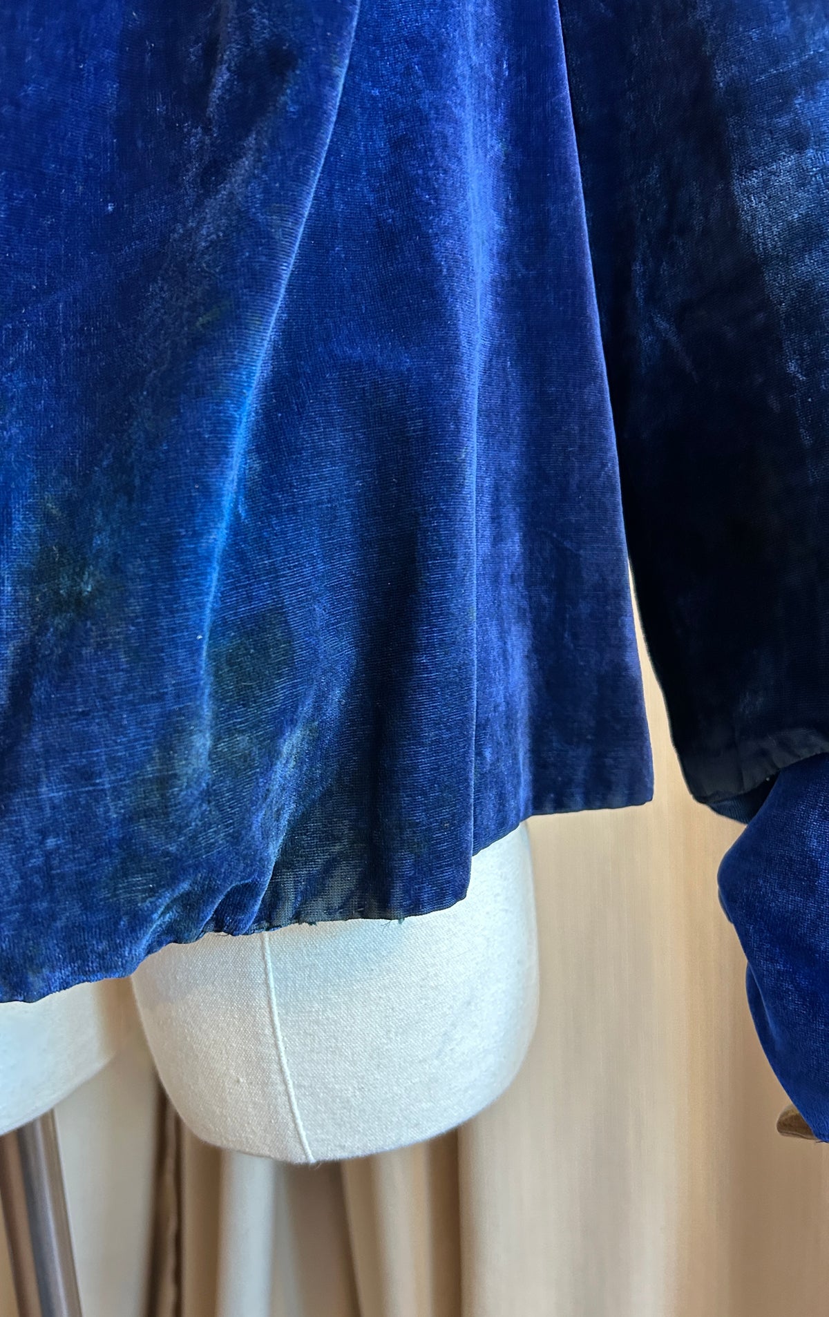 Distressed Velvet Jacket
