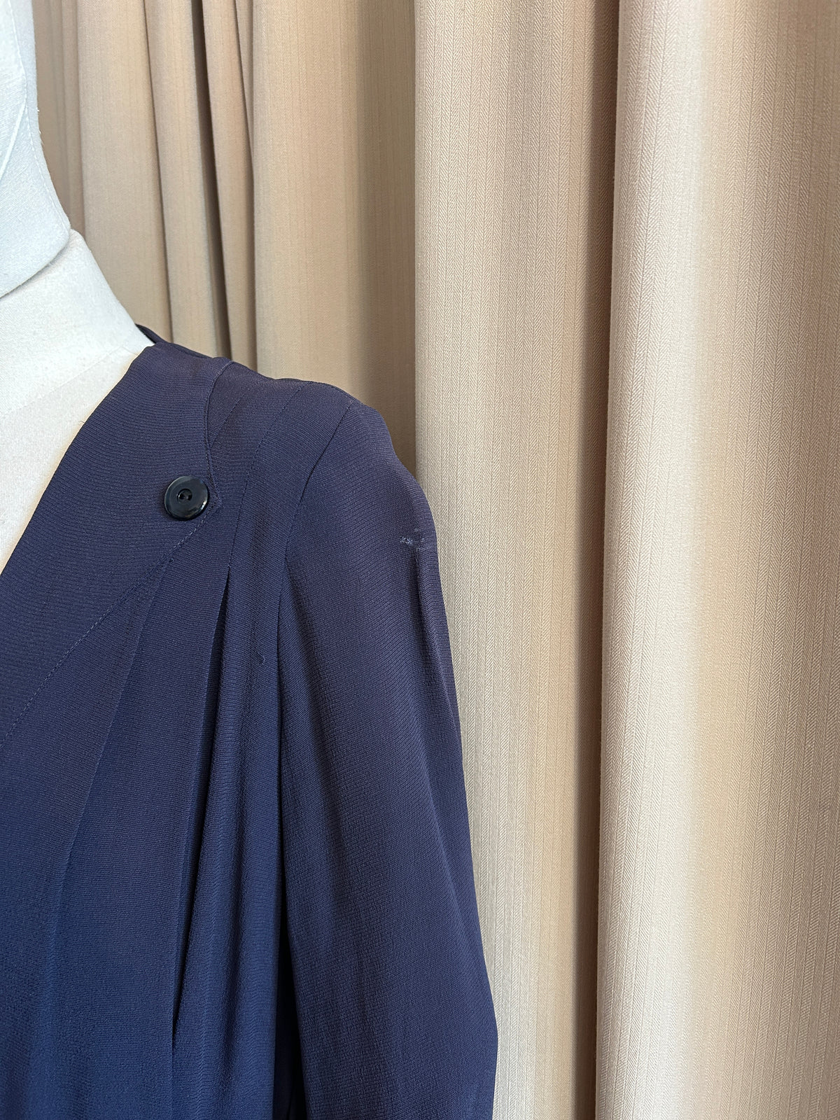 Midnight Crepe Jacket