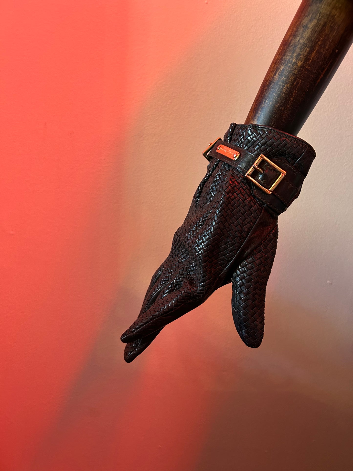 Burberry Leather Gloves