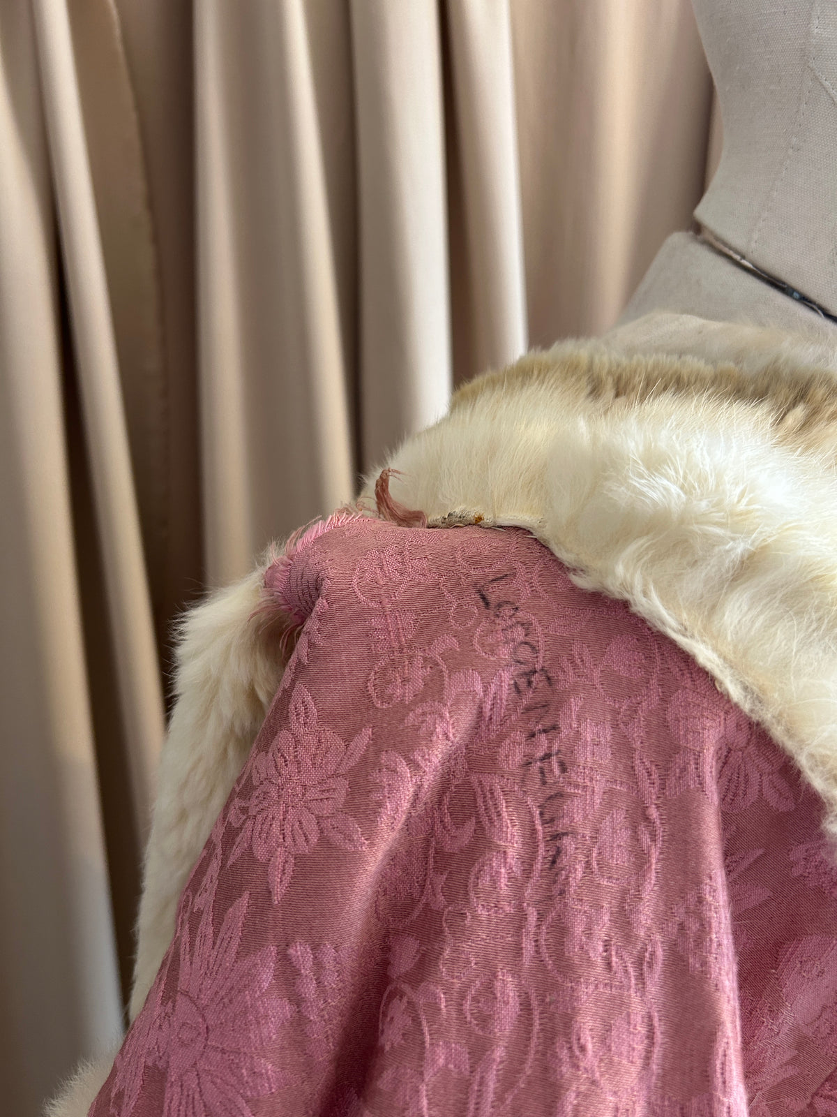 20s Fur Lined Gillet