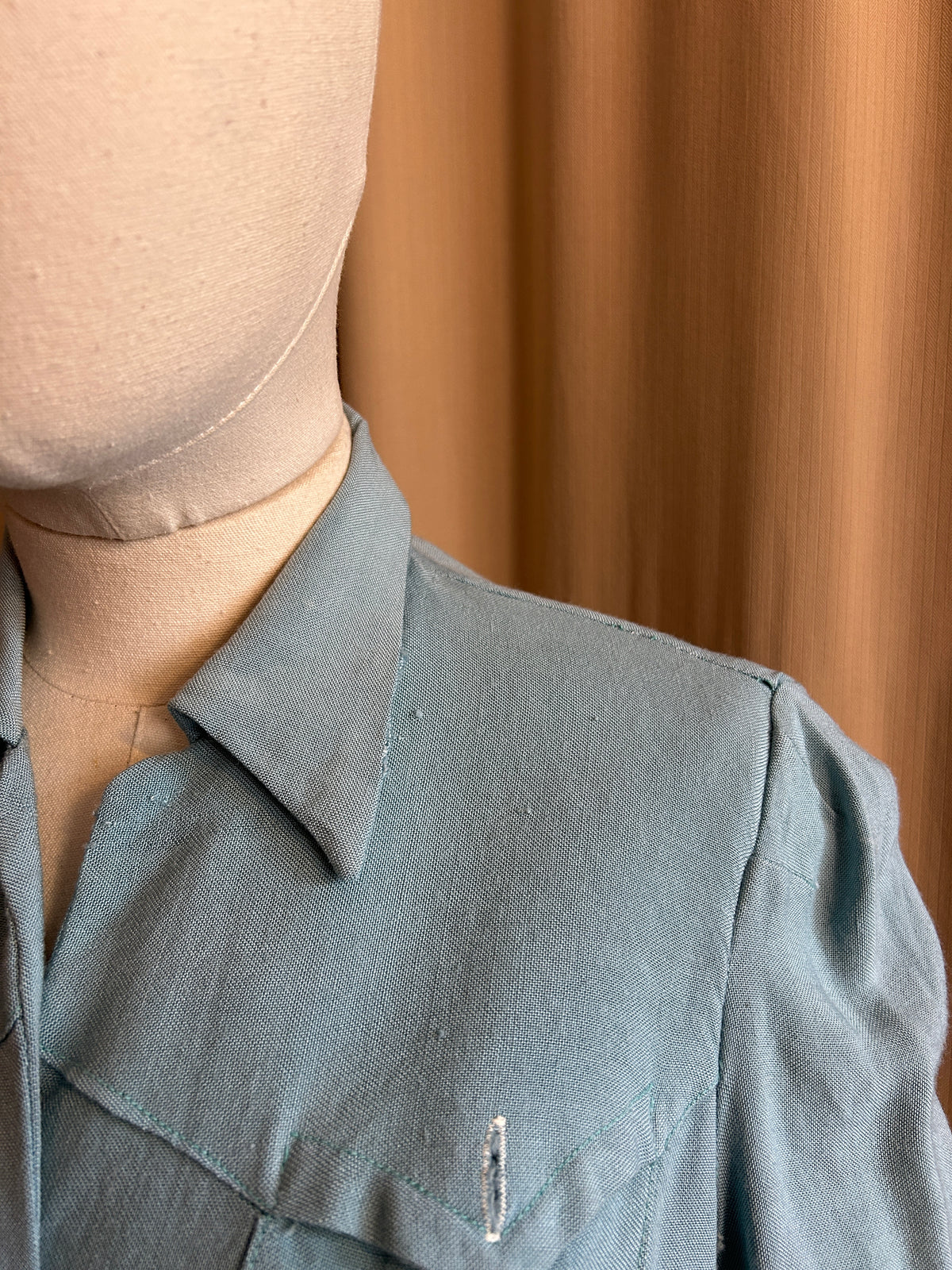 Blue Tailored Shirt