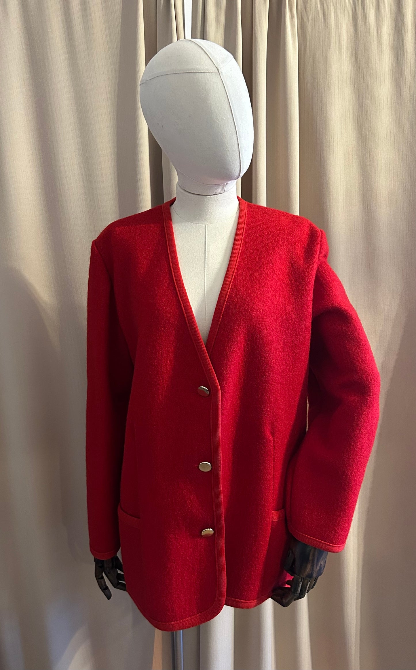 Scottish Red Cardigan