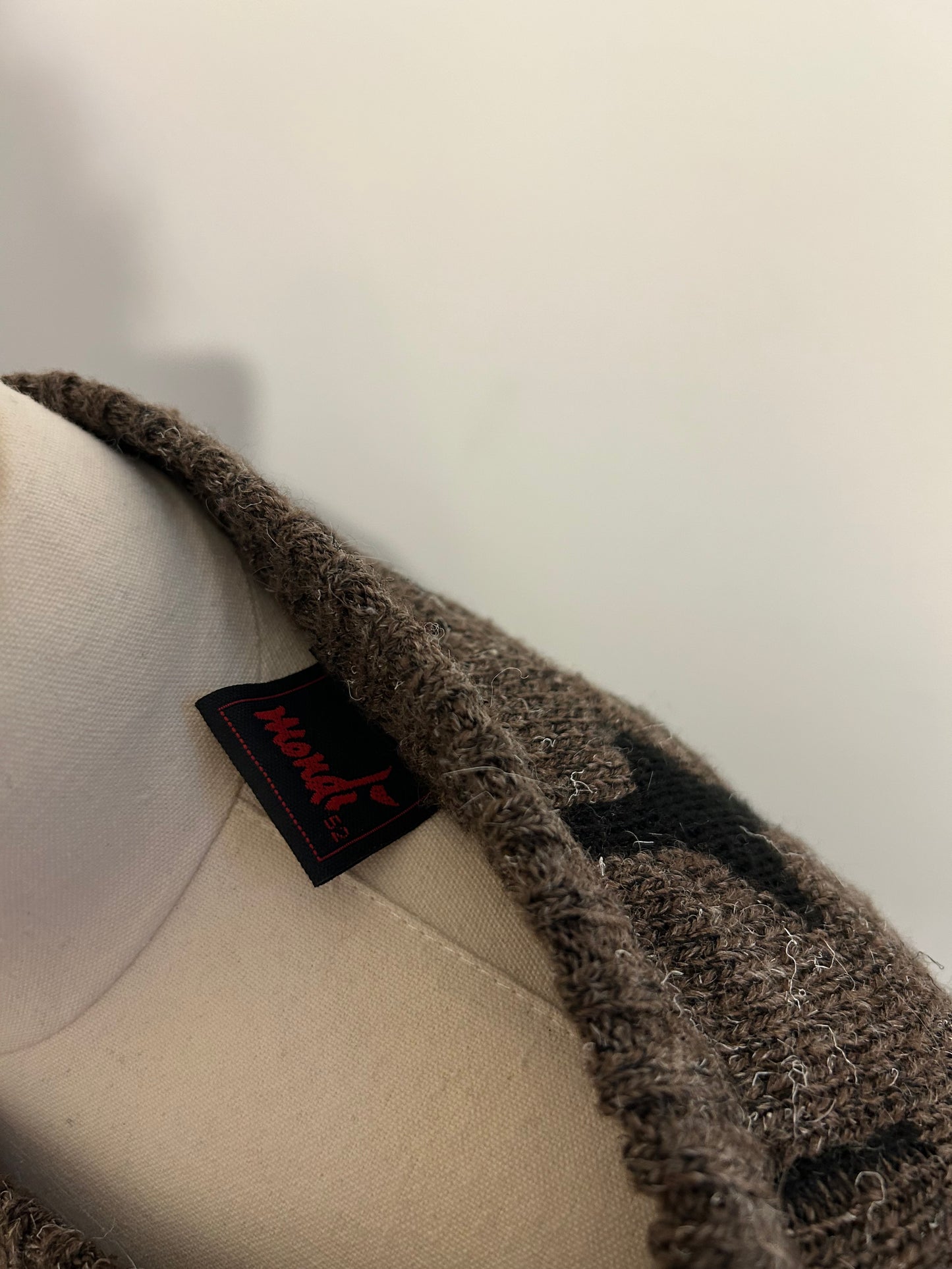 Chocolate Brown Knit Jumper