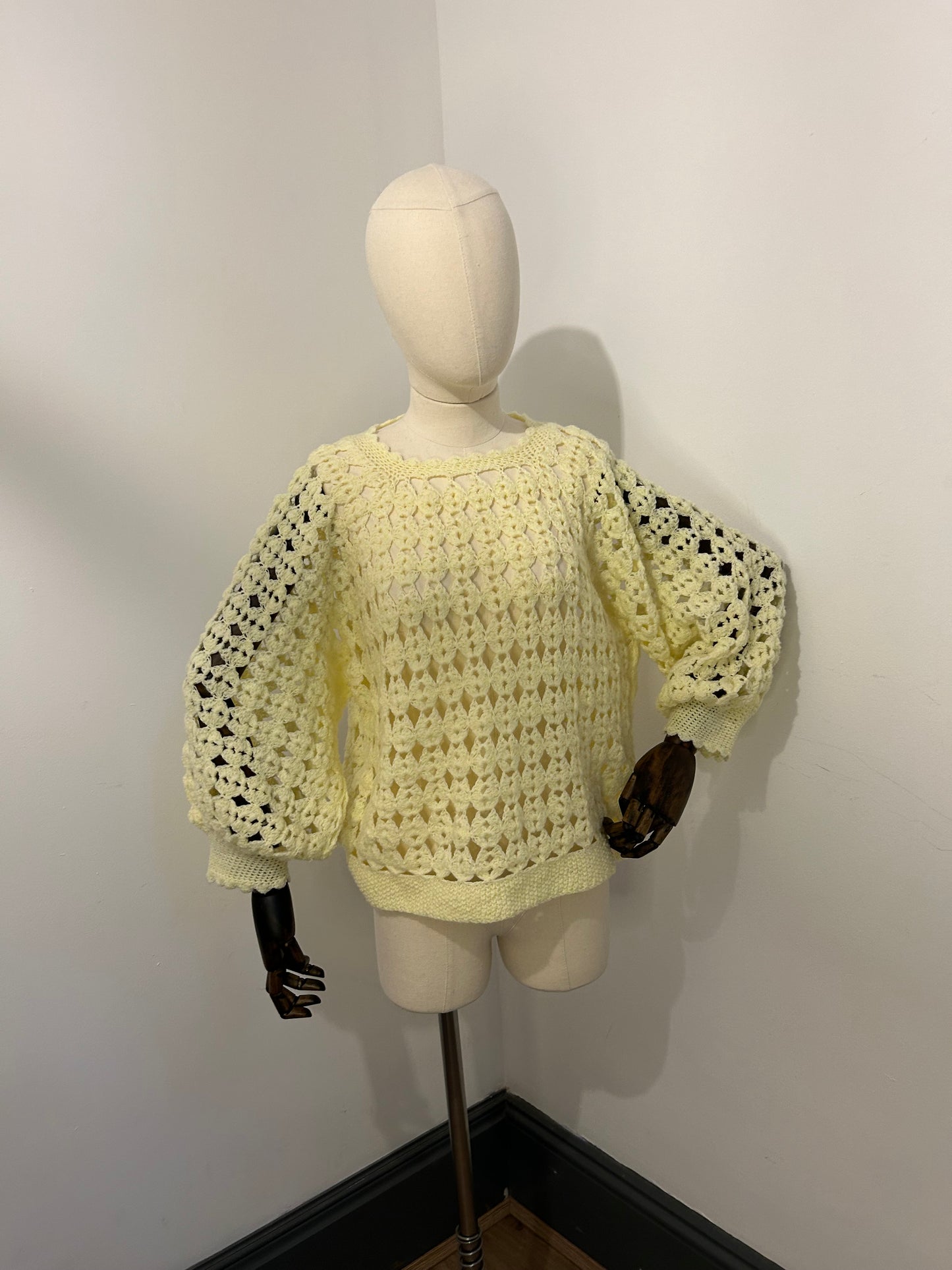 Lemon Crochet Jumper