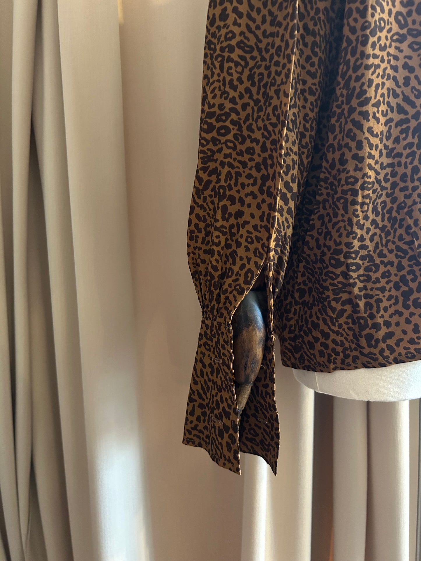 Leopard Valentino Blouse