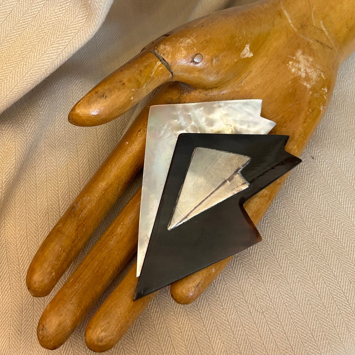 Statement Modernist Brooch
