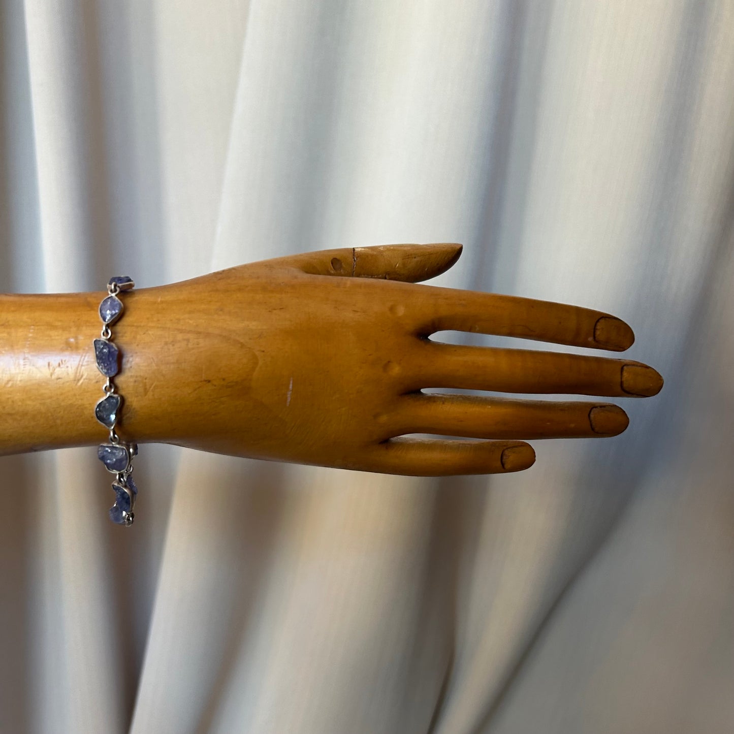 Raw Tanzanite Bracelet