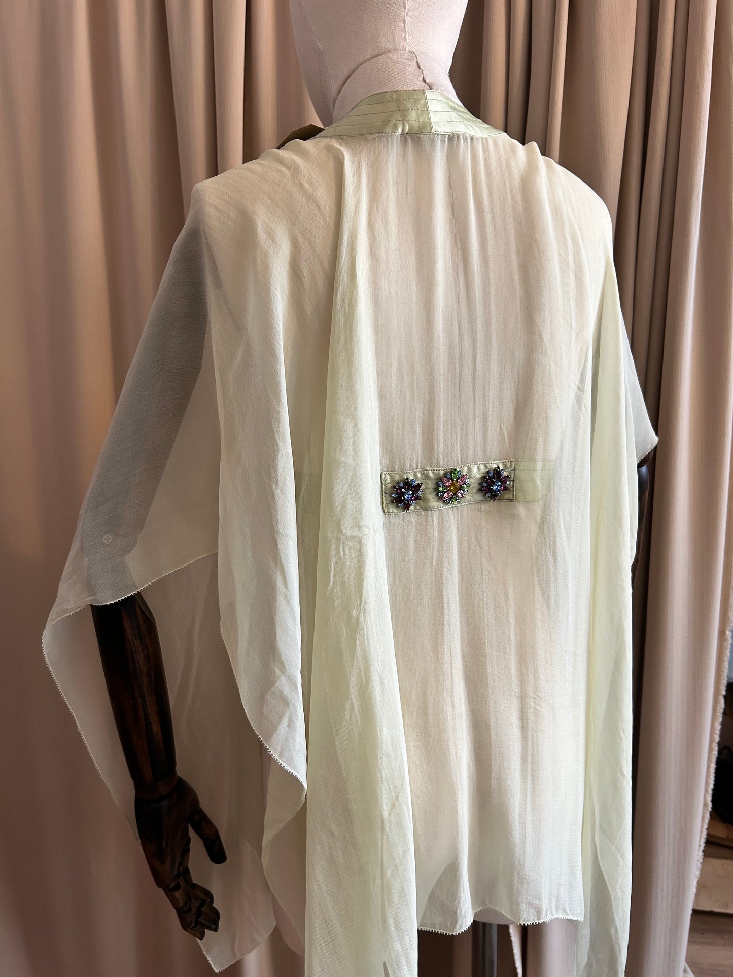 Lime Chiffon Wrap