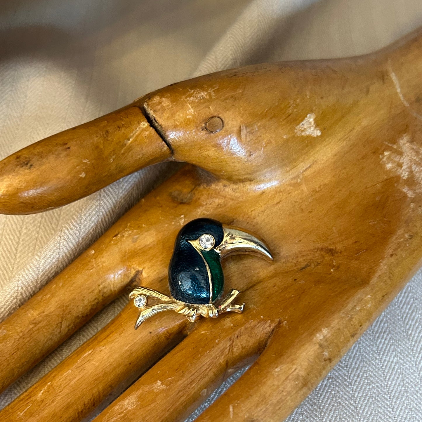 Toucan Brooch