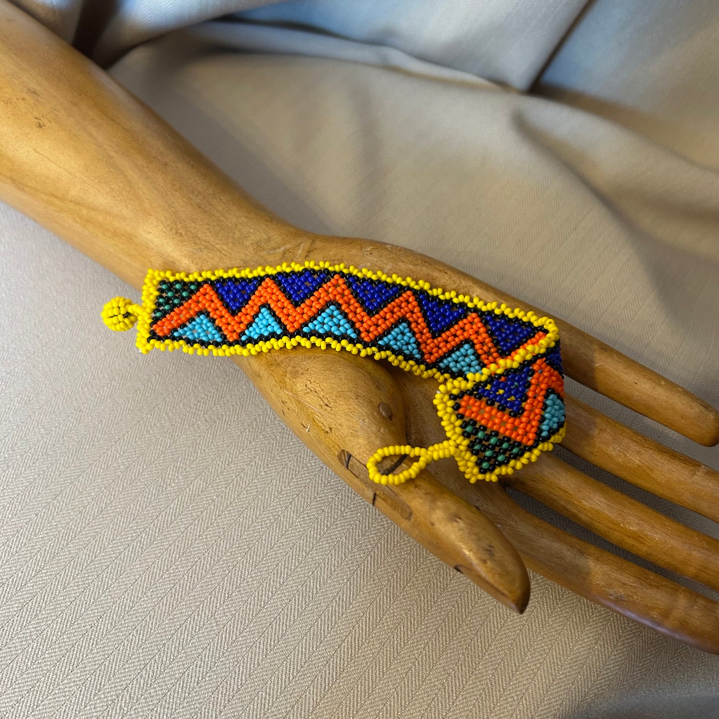 Bright Beaded Bracelet