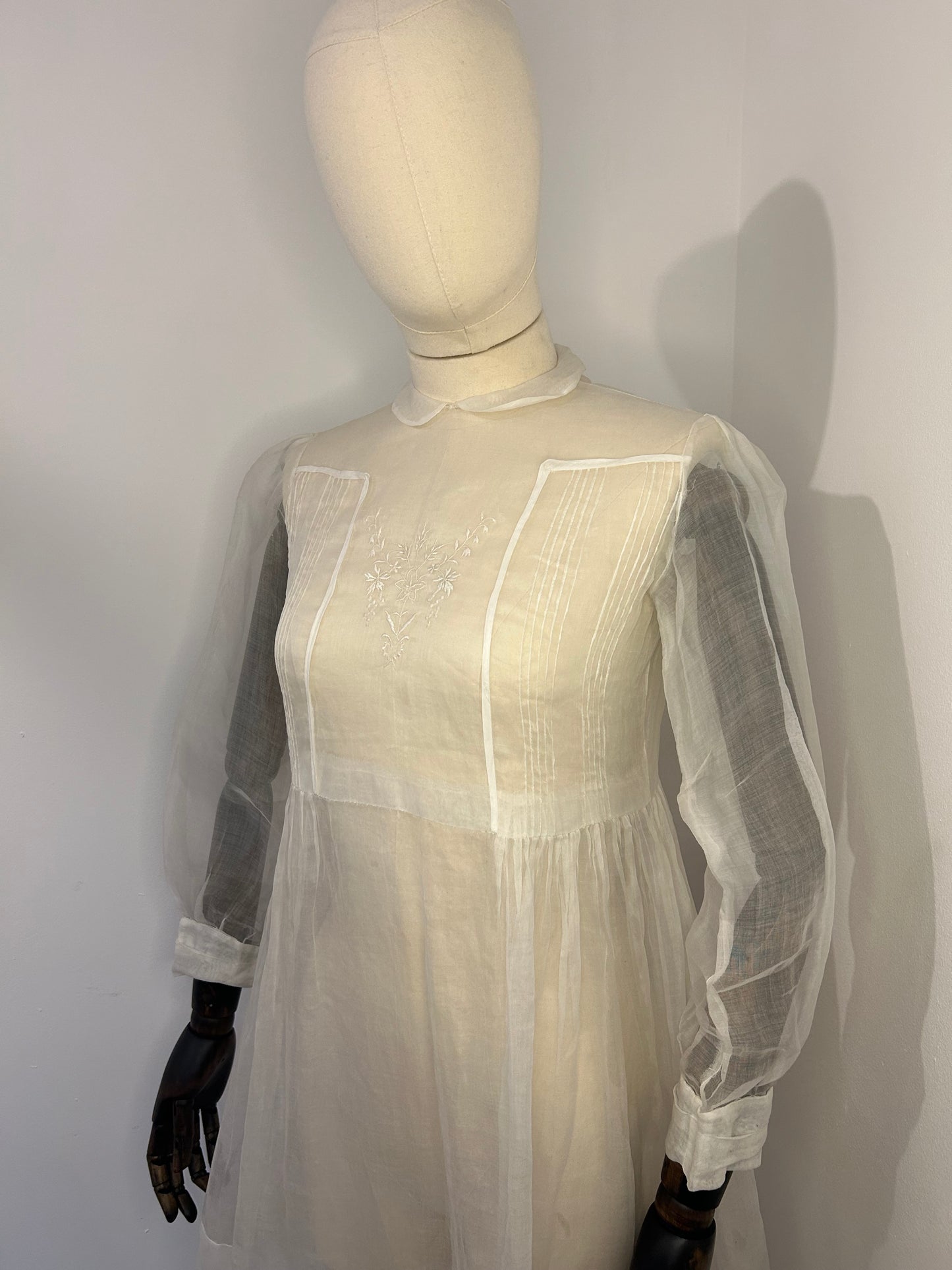 Antique Sheer Victorian Nightgown