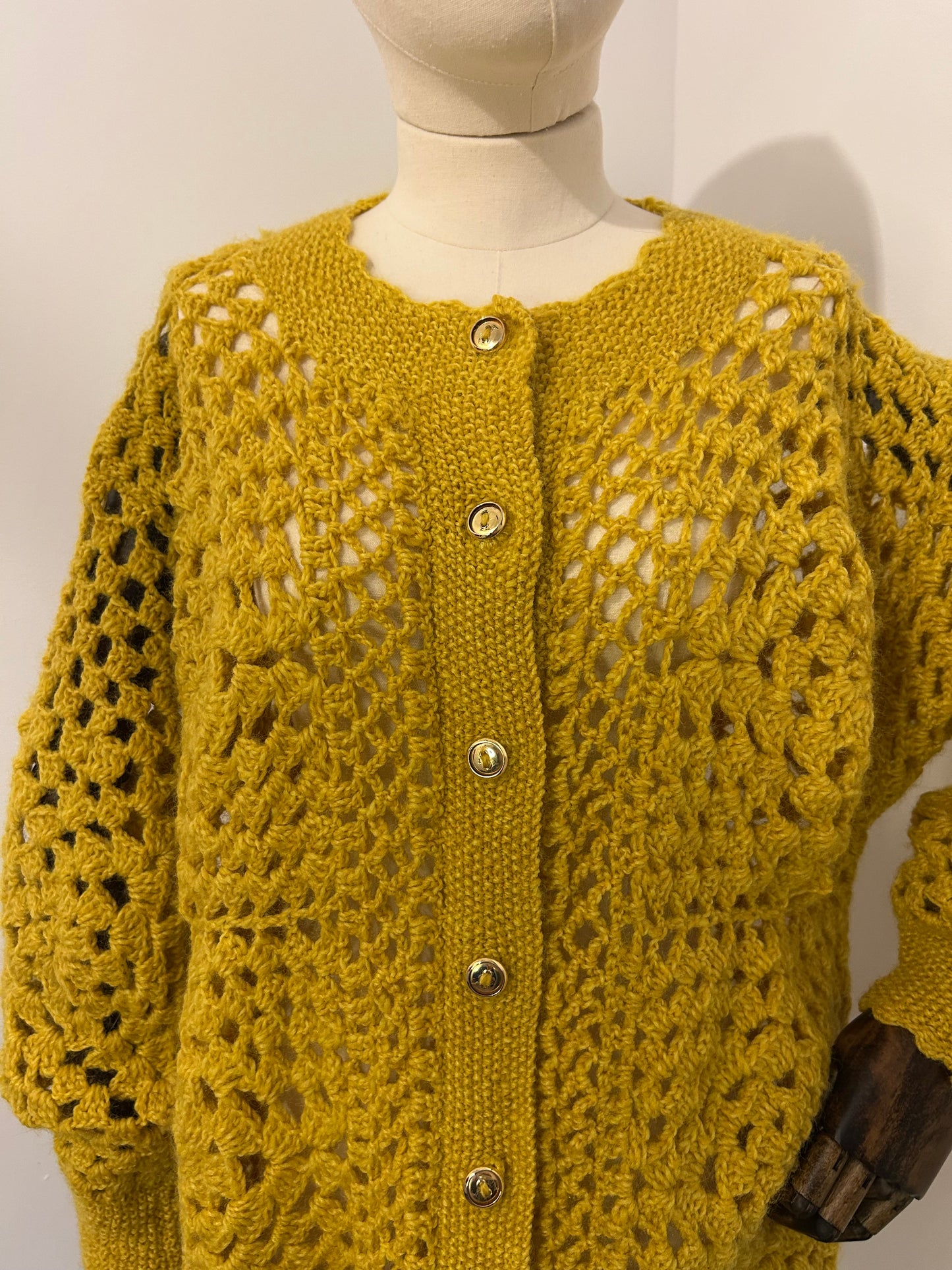 Golden Mustard Cardigan