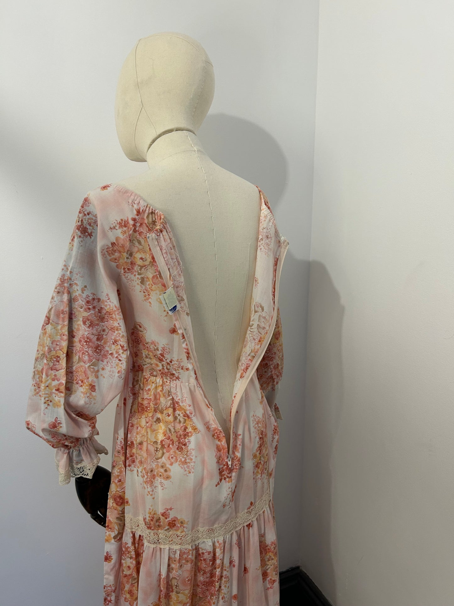 Floral Long Tiered Dress