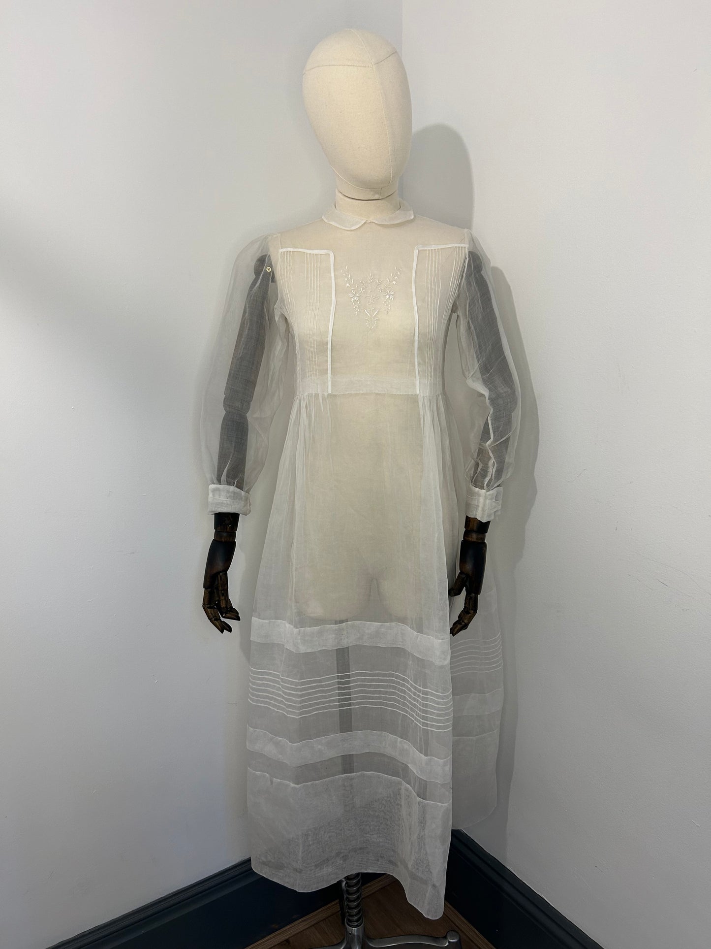 Antique Sheer Victorian Nightgown