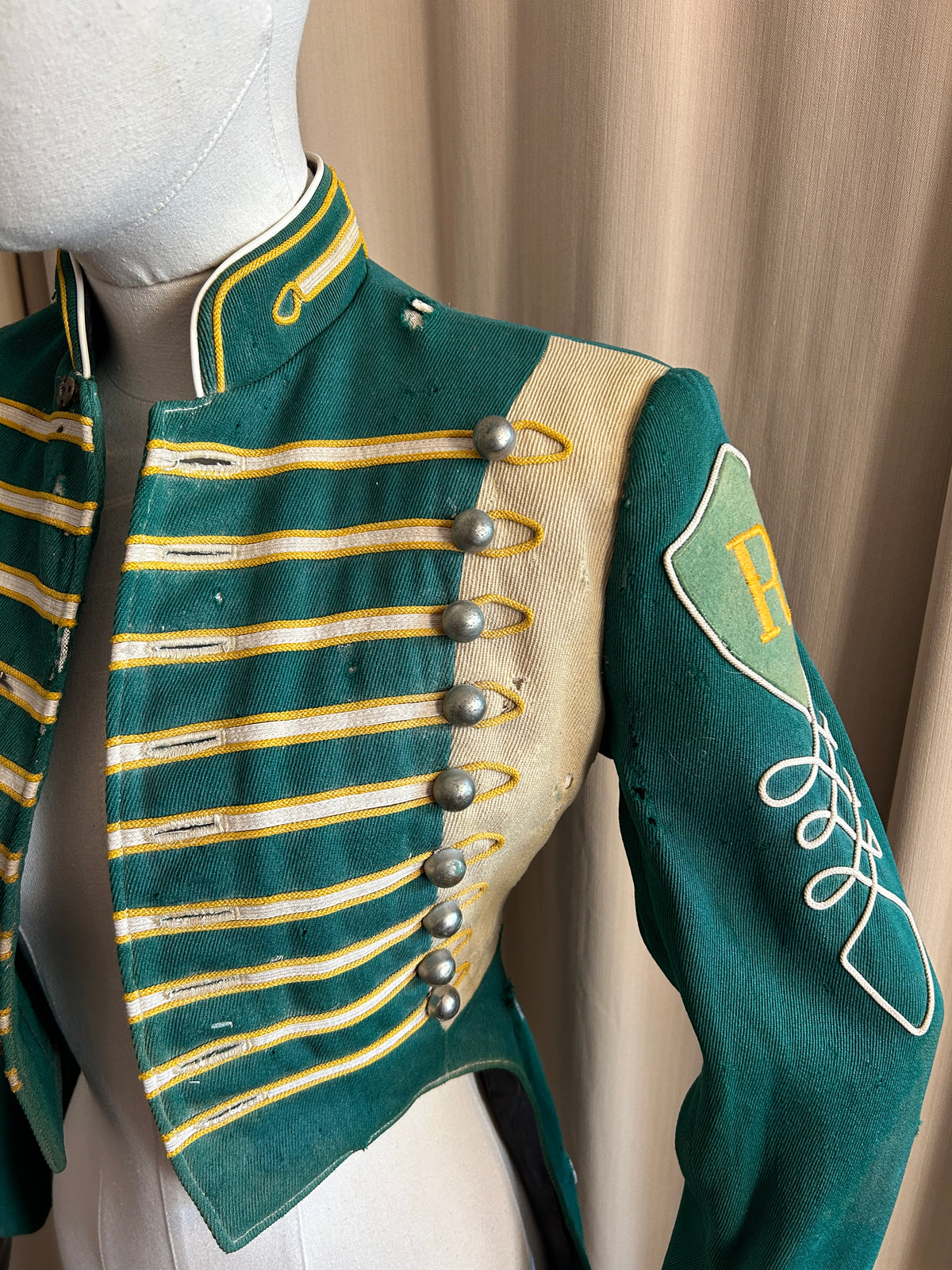 Distressed Band Jacket