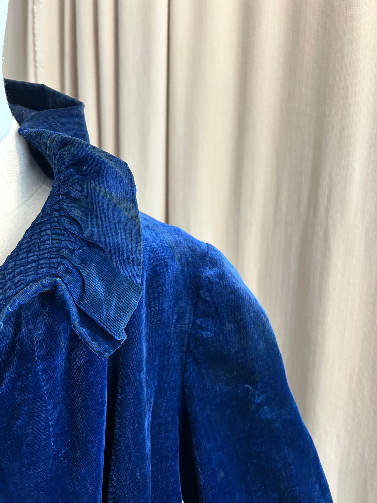 Distressed Velvet Jacket