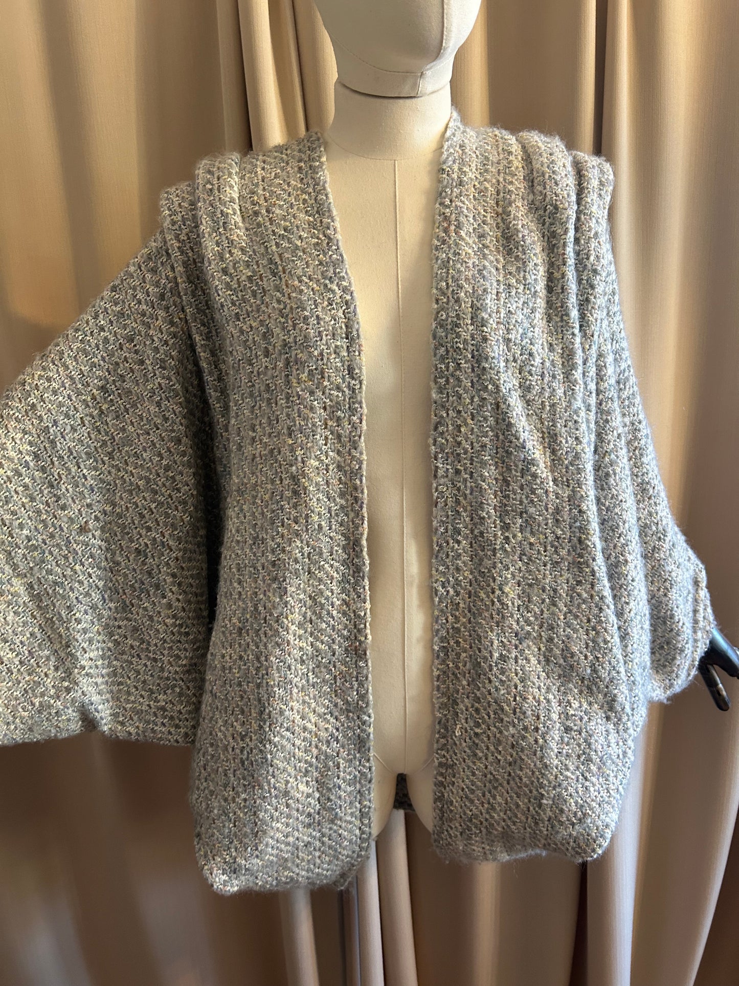 Knitted Cocoon Cardigan