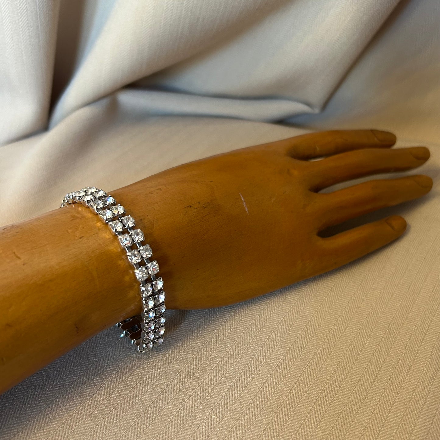 Simple Rhinestone Bracelet