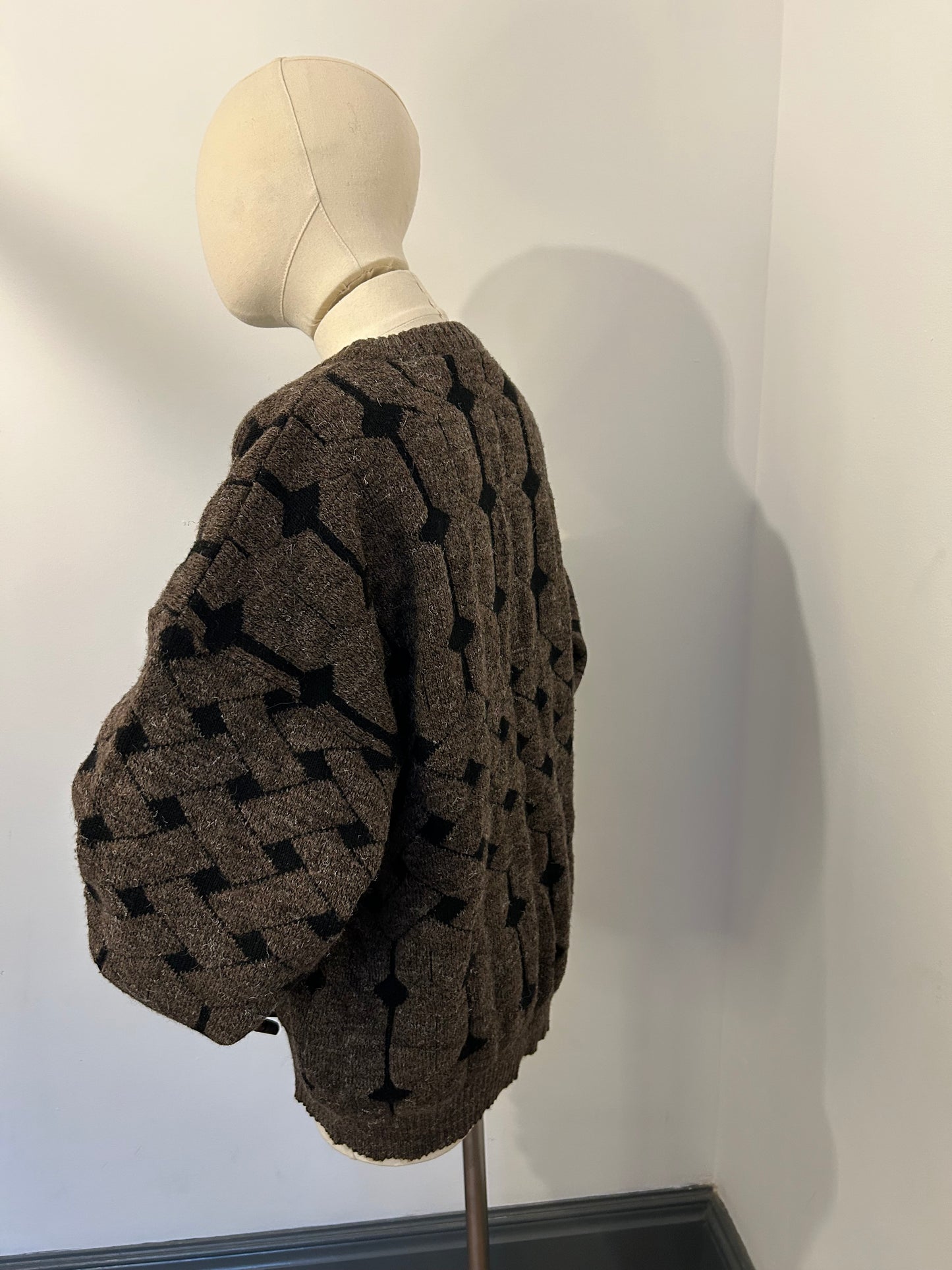 Chocolate Brown Knit Jumper