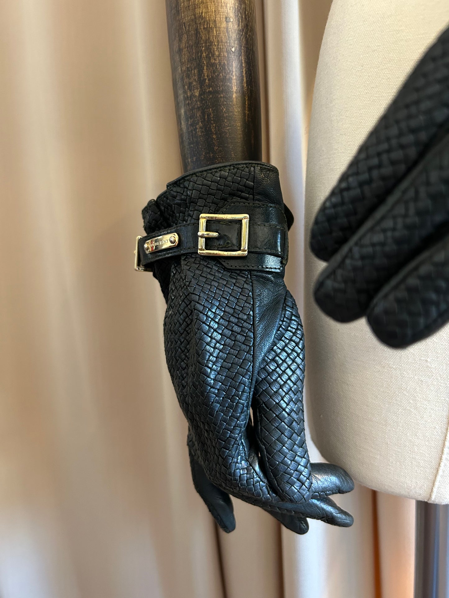 Burberry Leather Gloves