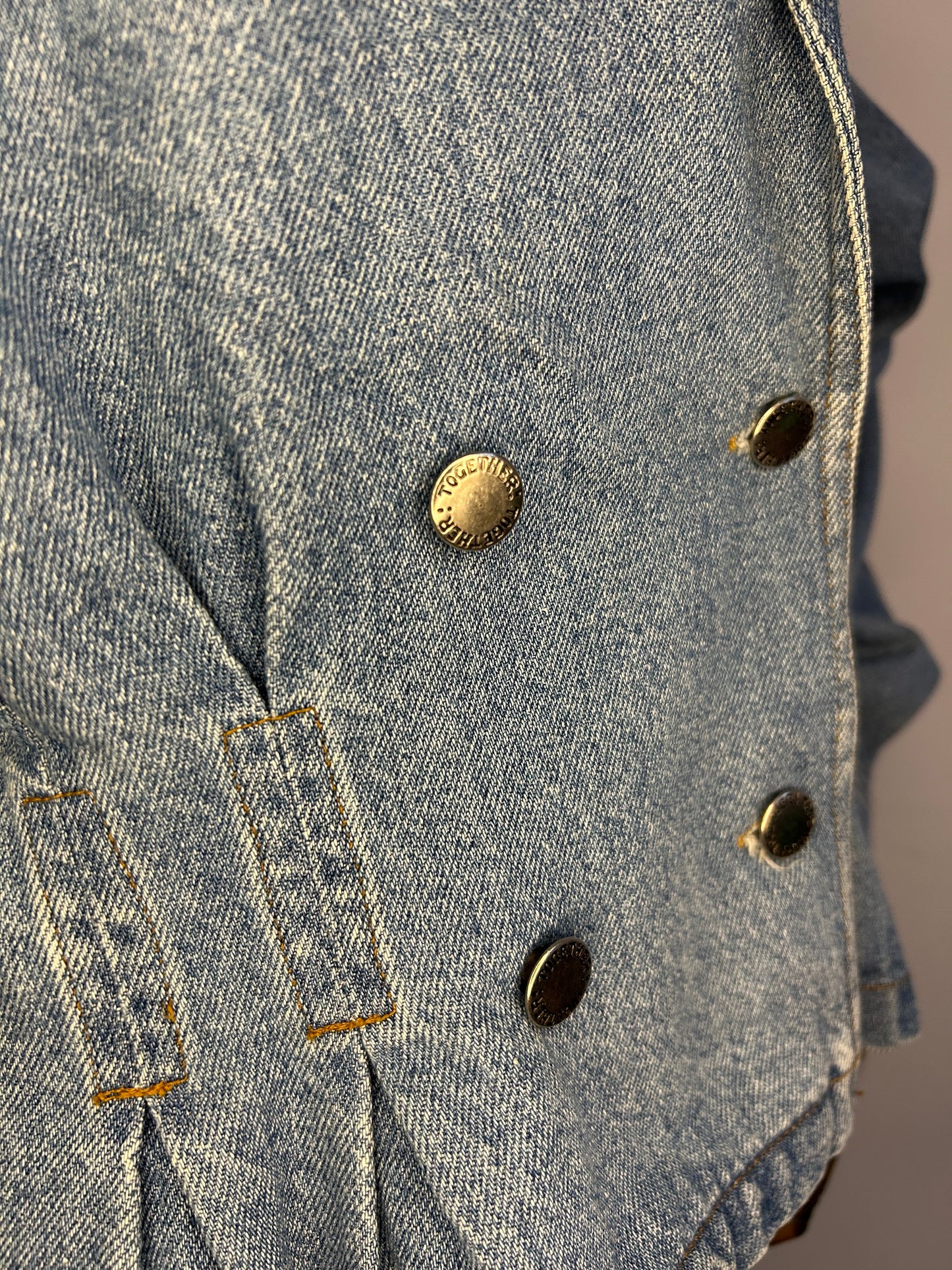 1980s denim jacket