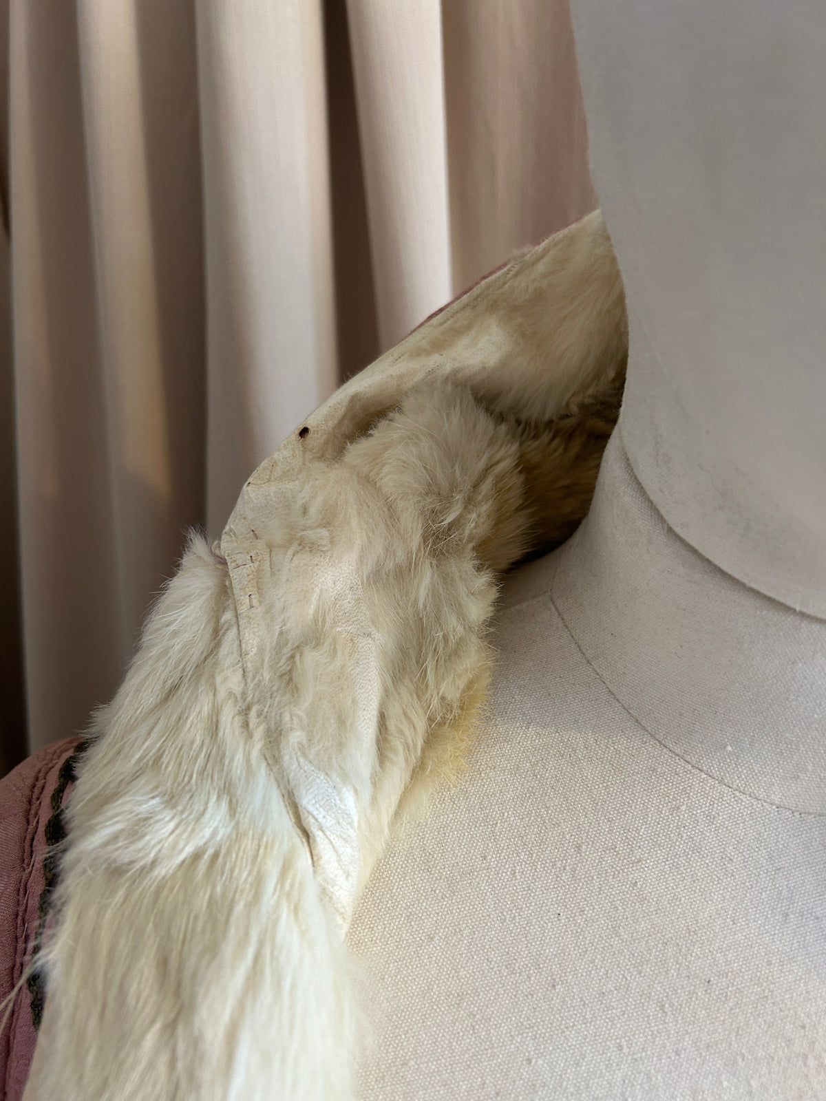 20s Fur Lined Gillet