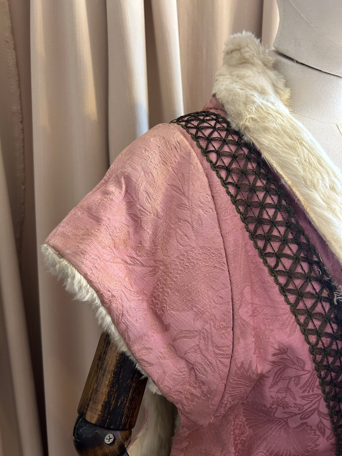 20s Fur Lined Gillet