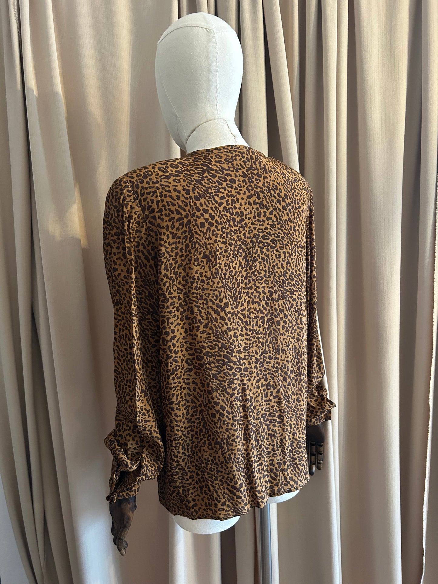 Leopard Valentino Blouse