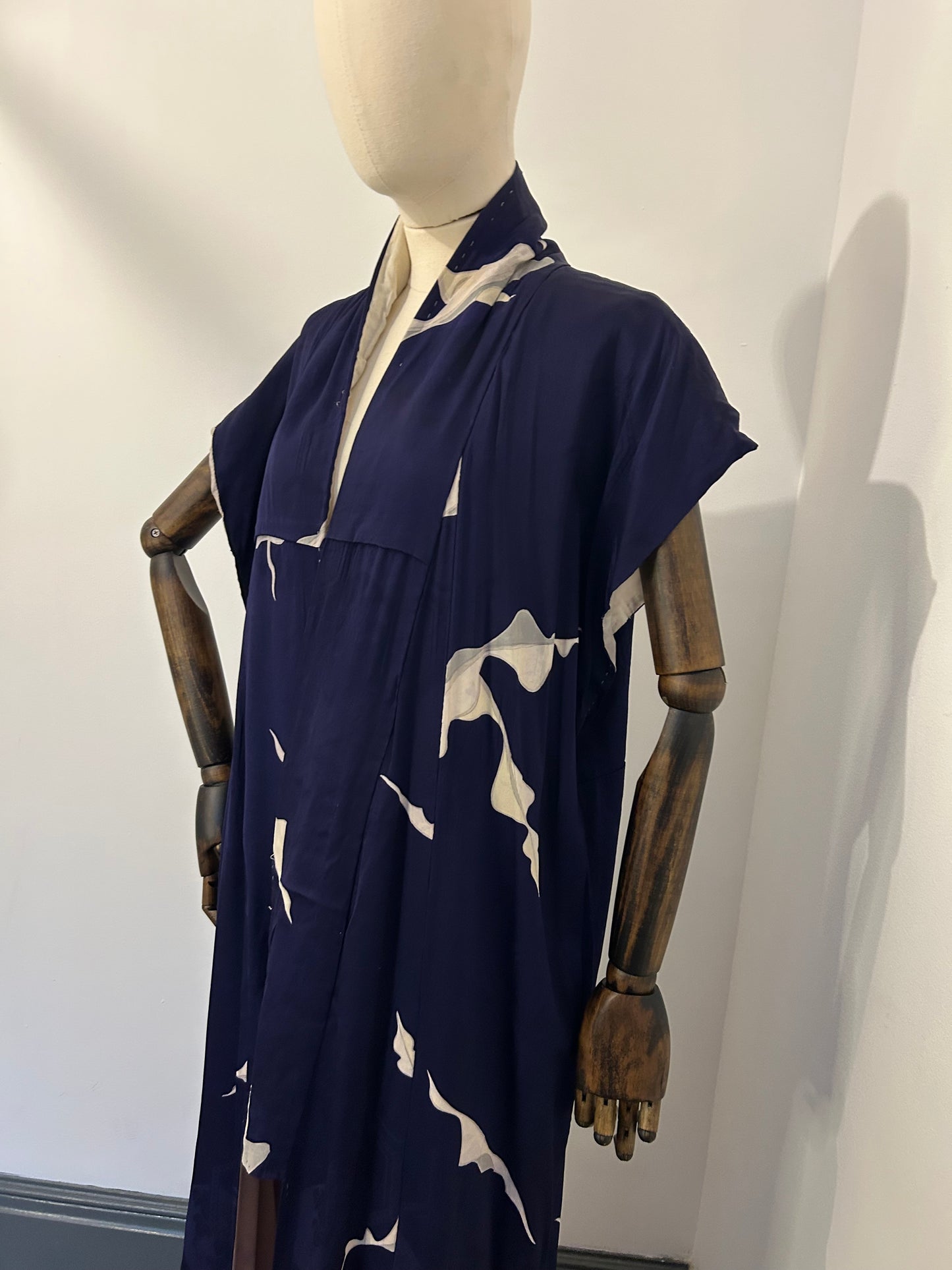 Pure Silk Sleeveless kimono Jacket