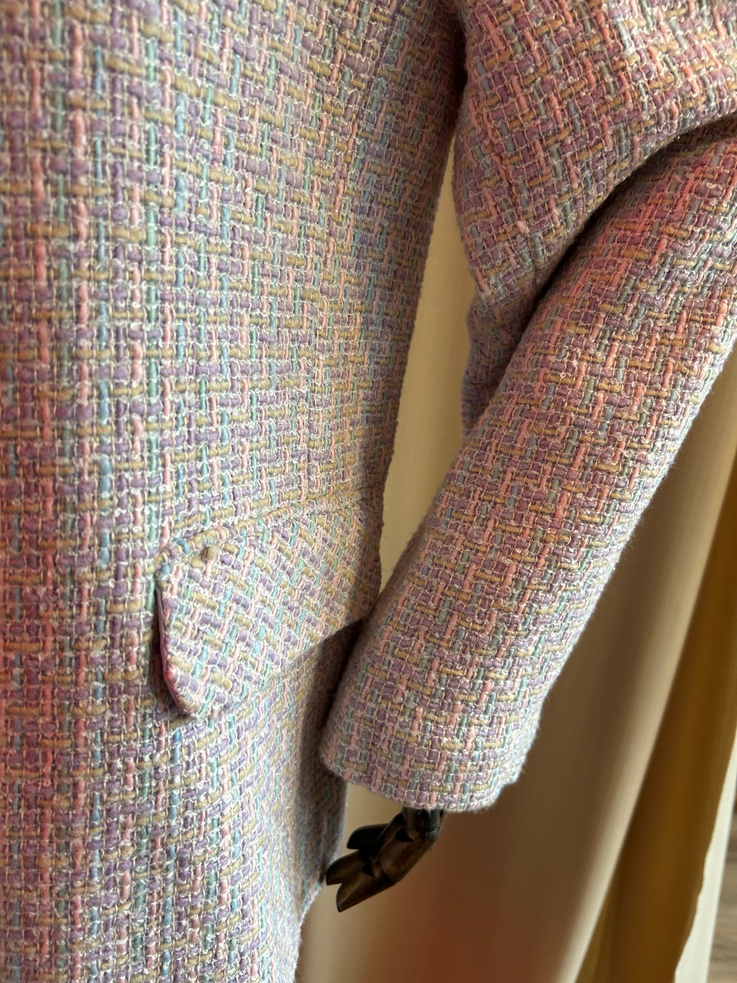 Pastel Tweed Blazer
