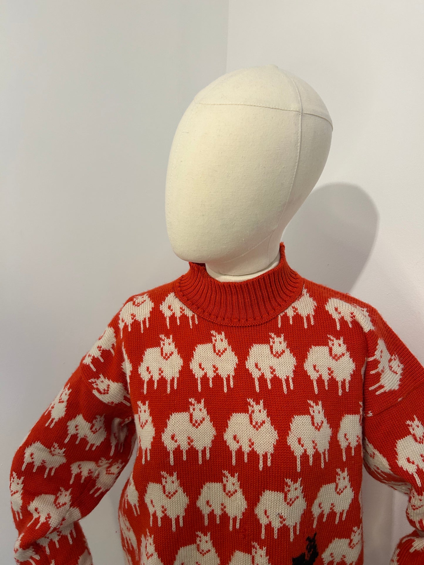 Lady Diana's Black Sheep Jumper