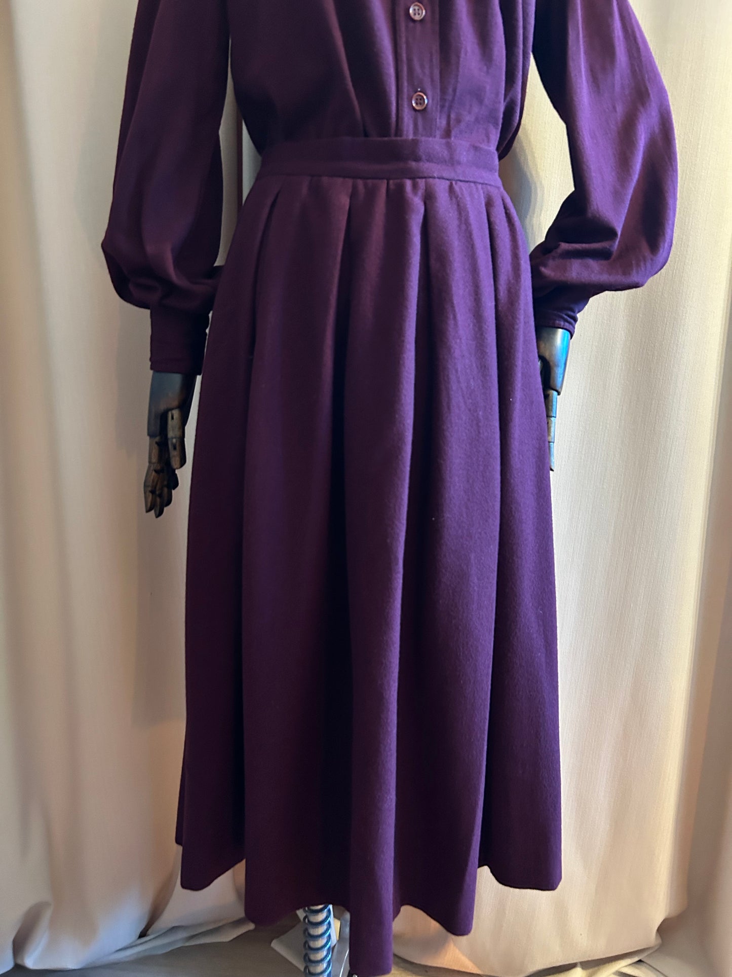 YSL Burgundy Two Piece