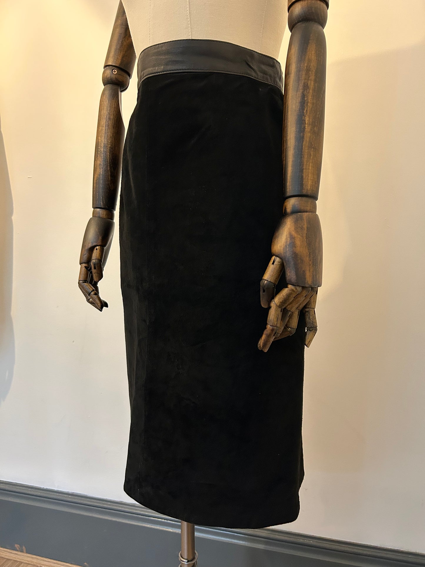 Parisian Suede Skirt