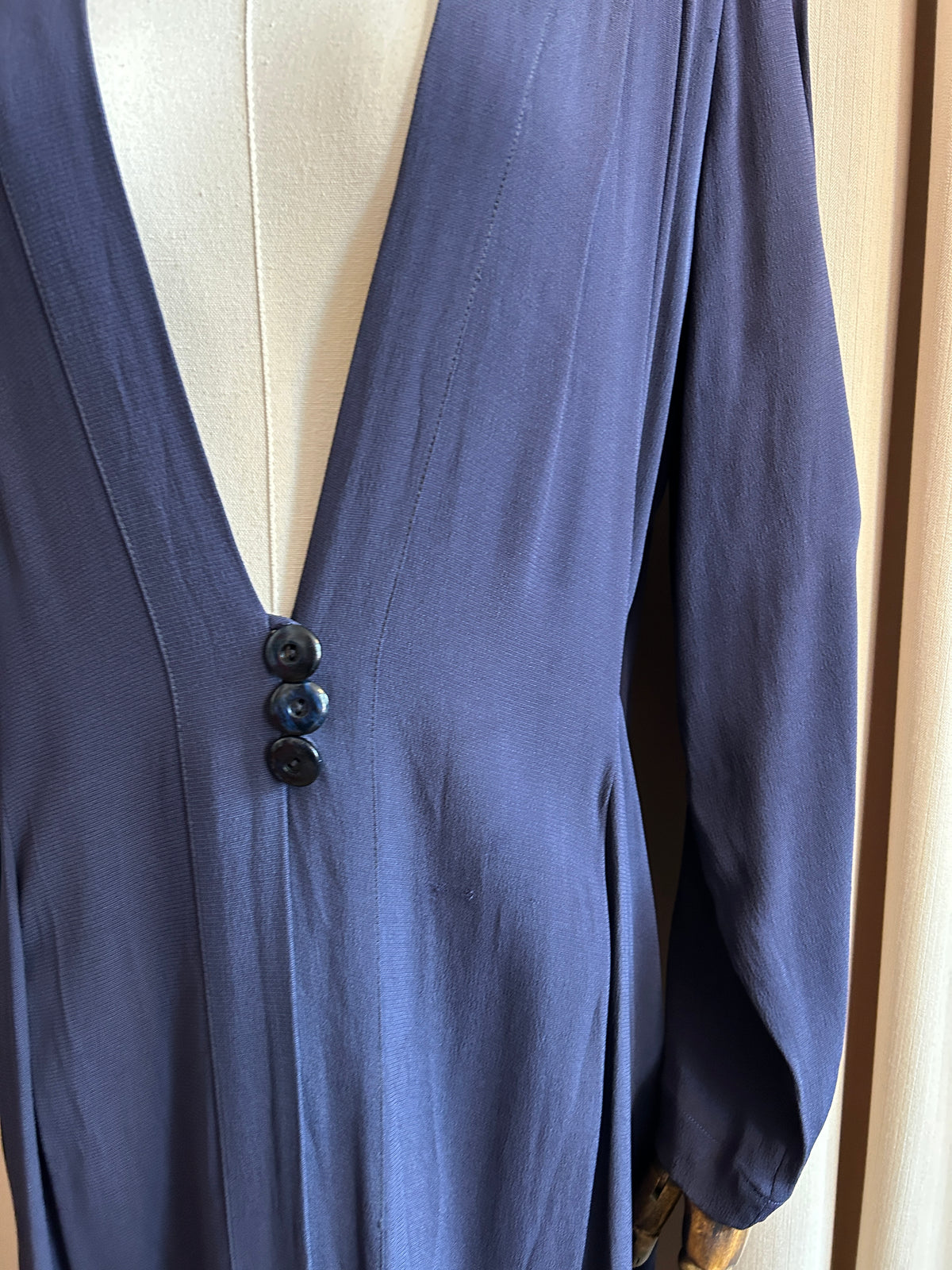 Midnight Crepe Jacket