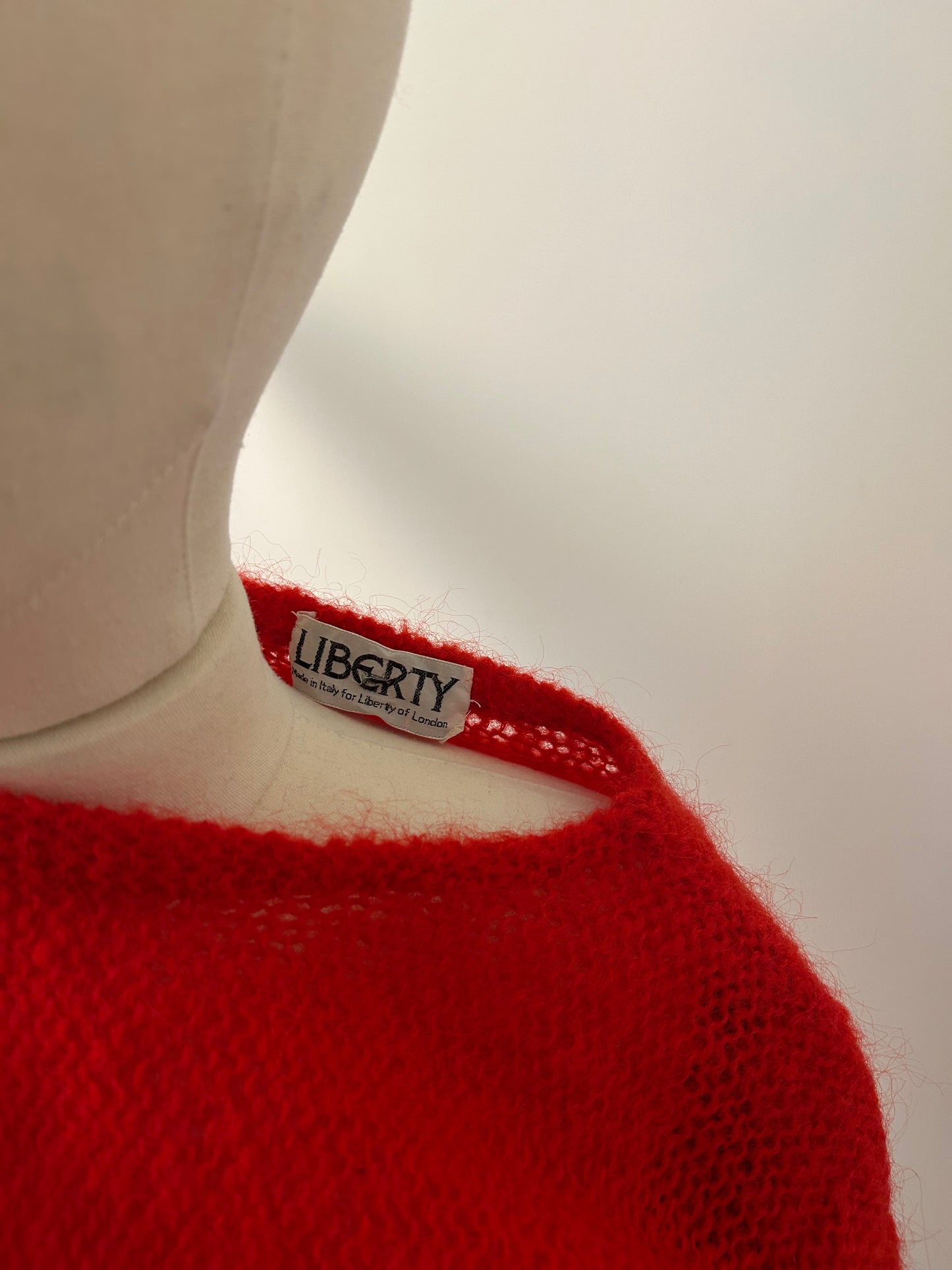 Bright Red Liberty Jumper