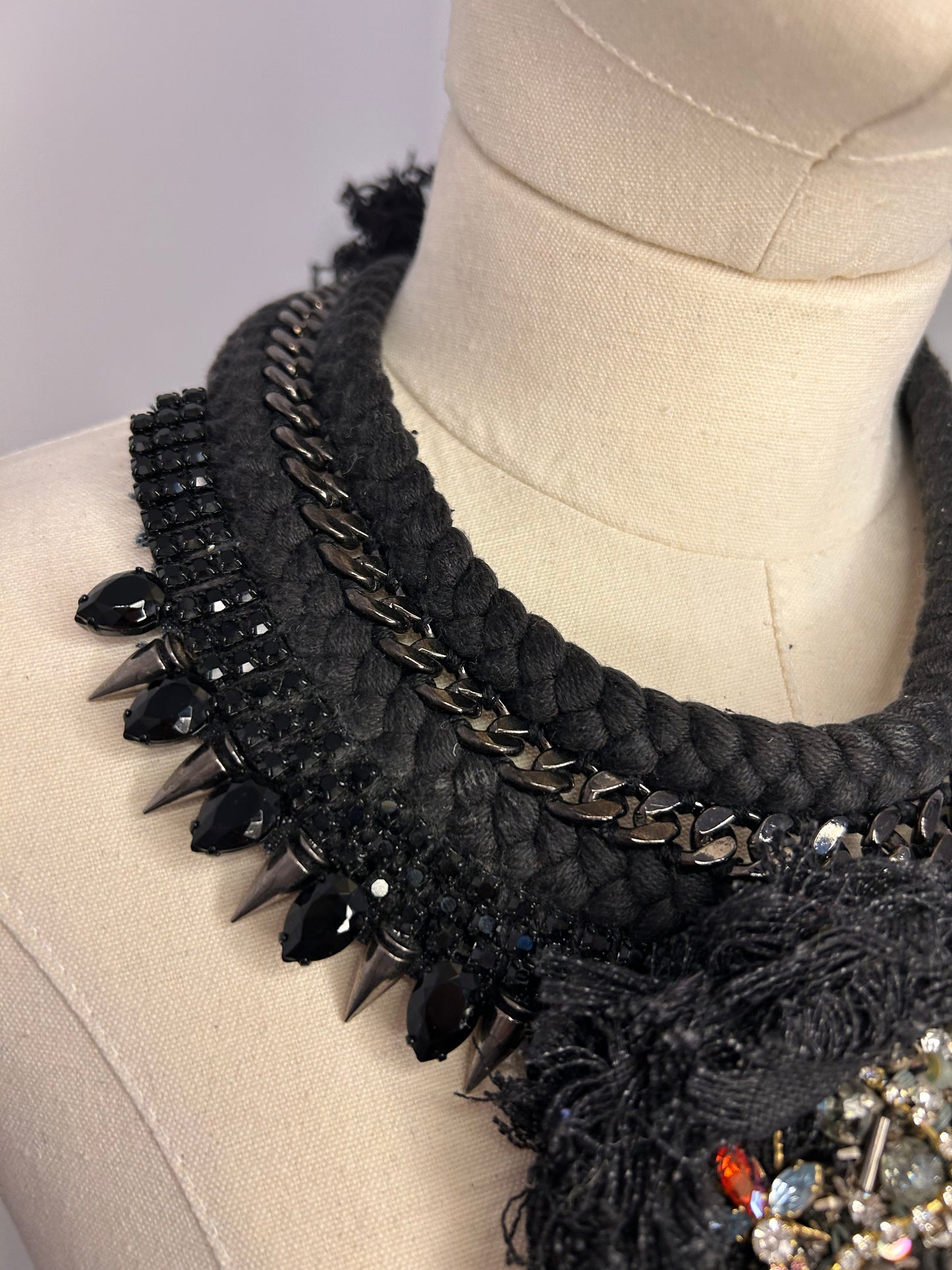 Black Handmade Necklace