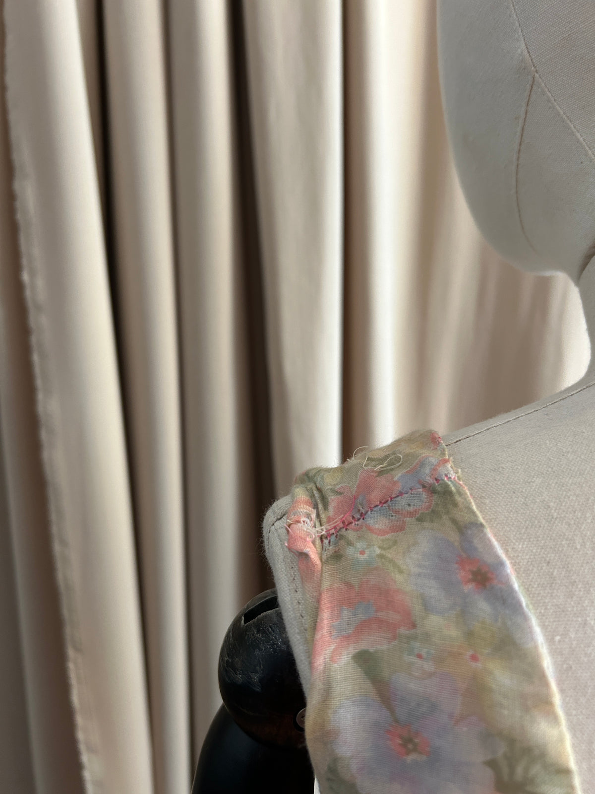 Floral Drop Waist Dress