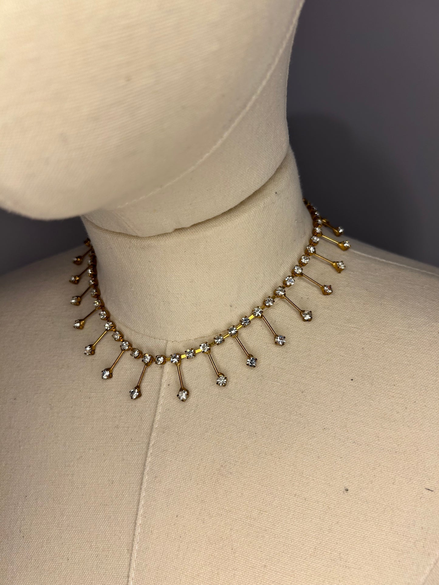 Diamonte Spike Necklace