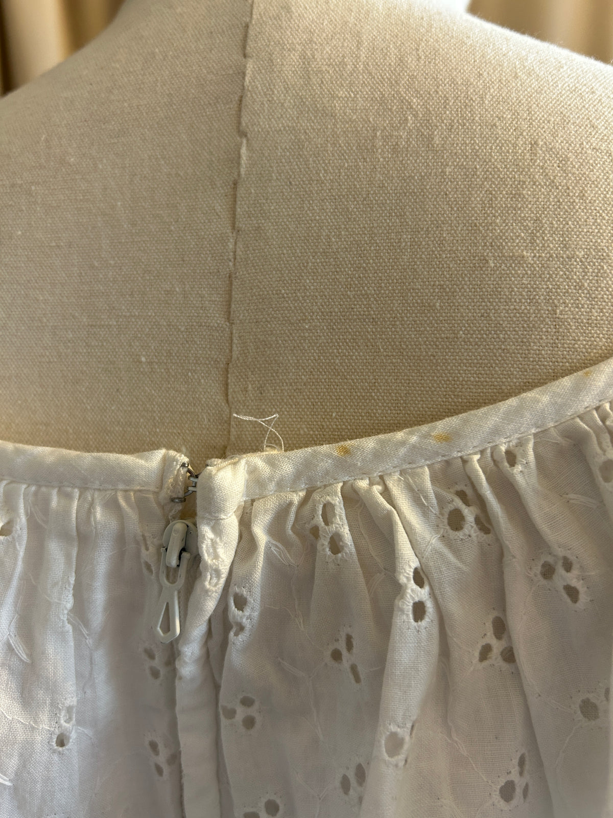 Brodierie Anglais Gown