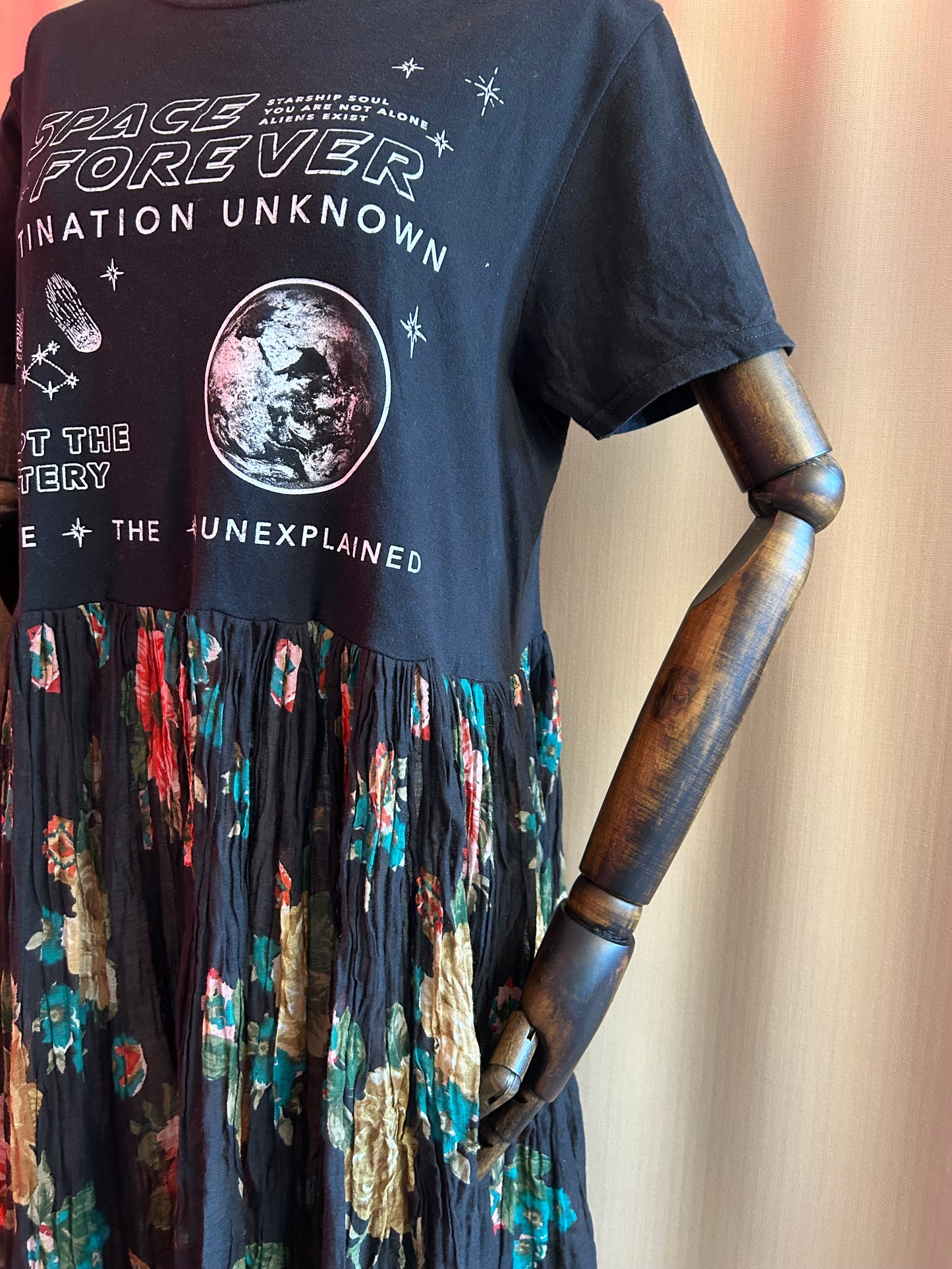 Space Forever Tshirt Dress