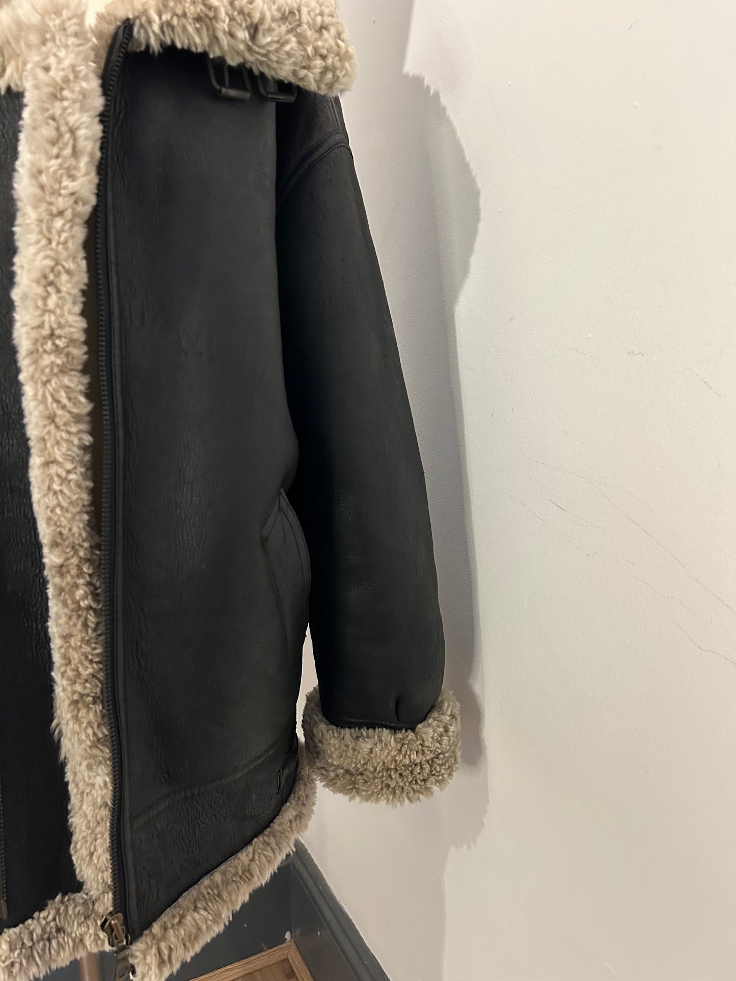 Black Sheepskin Jacket