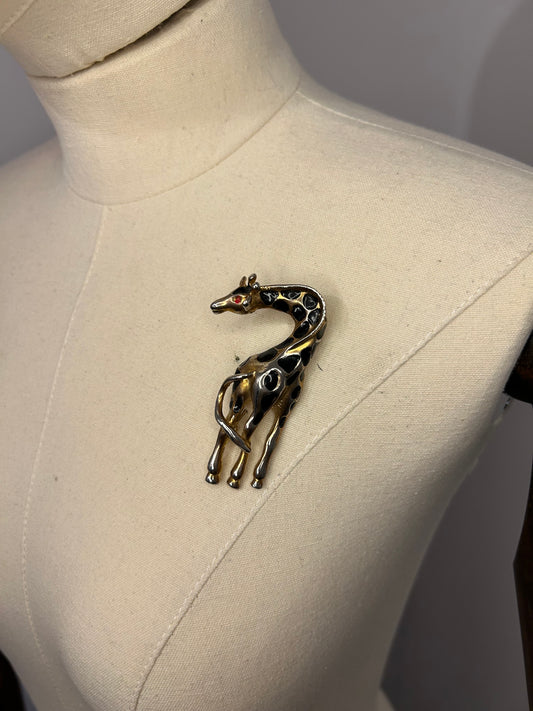 Giraffe Brooch