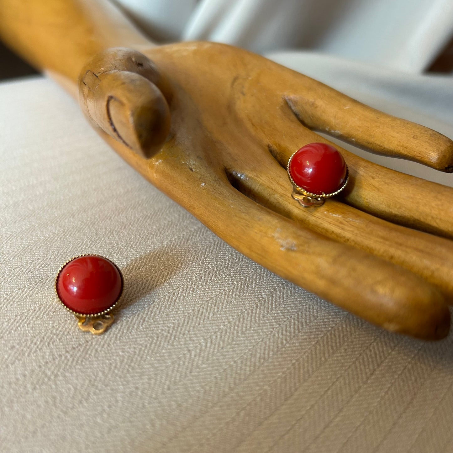 Little Red Clip Ons