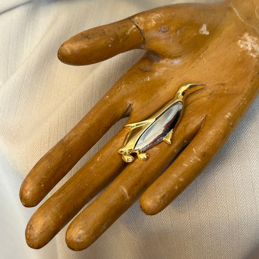 Happy Little Penguin Brooch