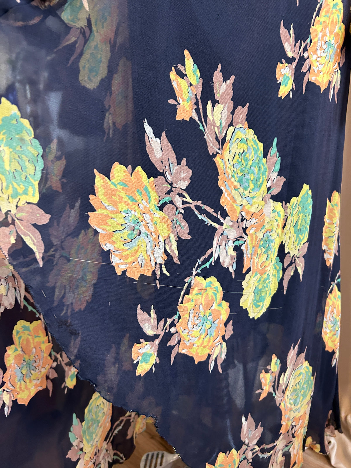 20s Floral Dress