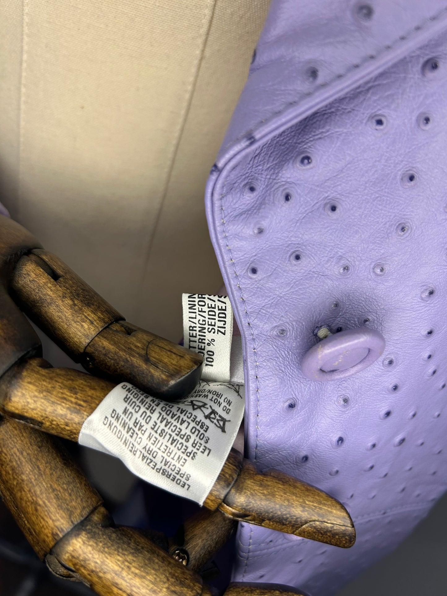 Escada Leather Blazer